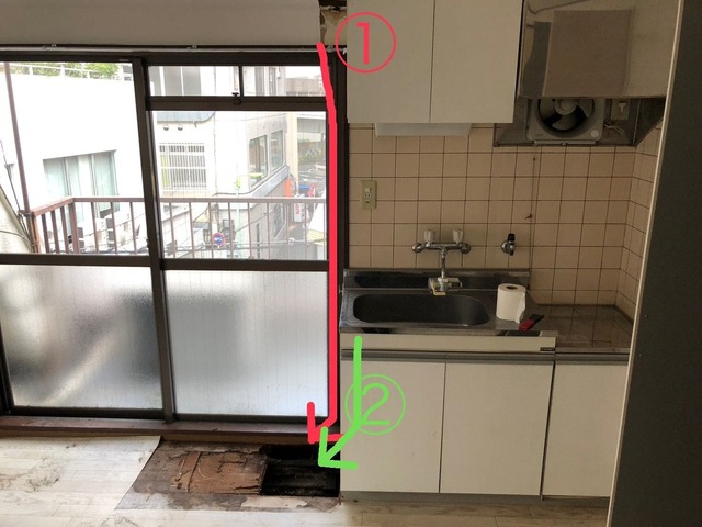 雨漏れ経路